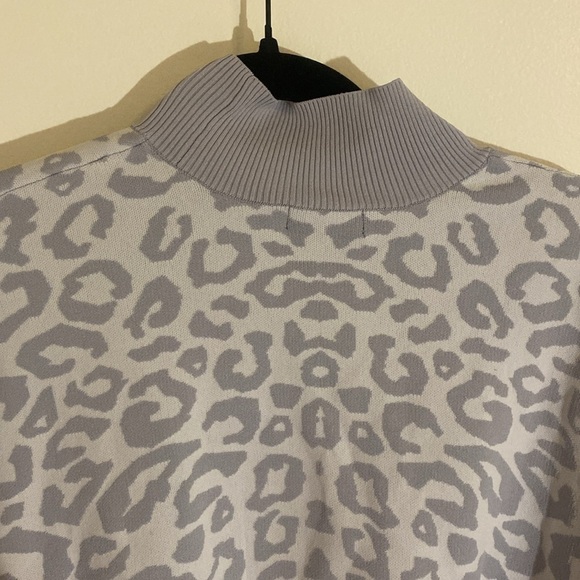 NWT J.Lindeberg Sue Knitted Sweater Grey Leo Reflect Size Small - Picture 12 of 14
